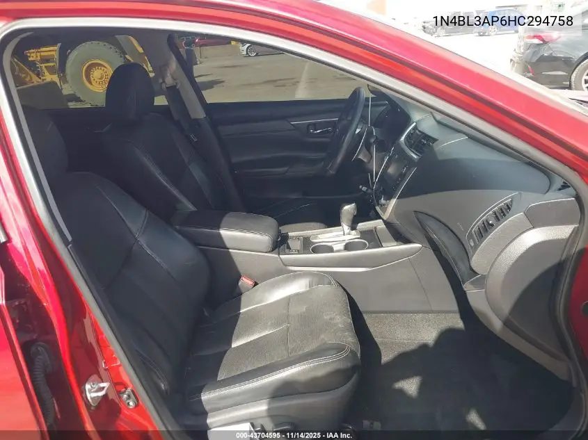 1N4BL3AP6HC294758 2017 Nissan Altima 3.5 Sl