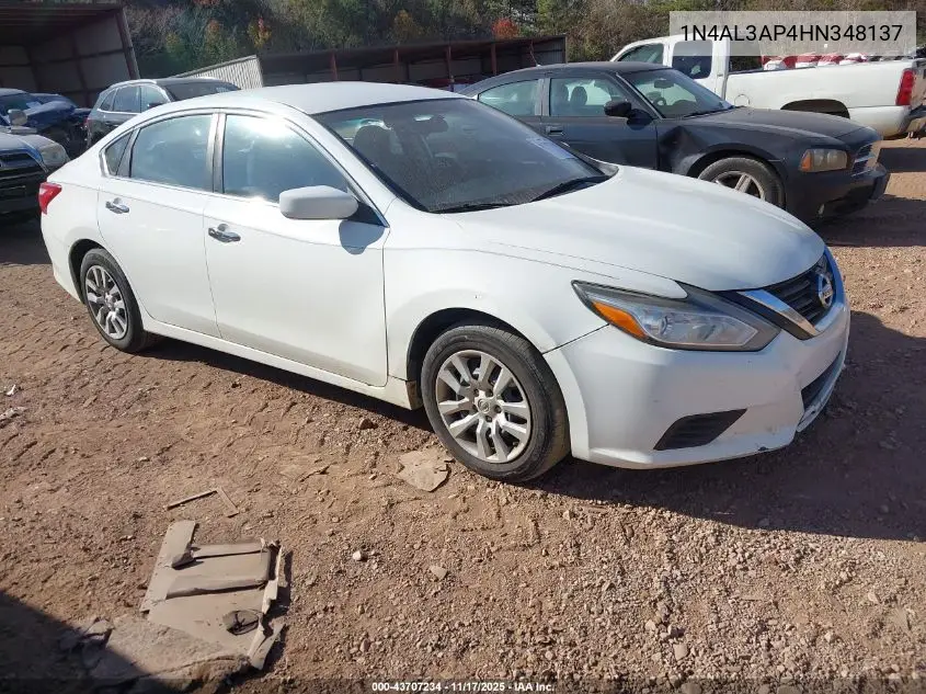 1N4AL3AP4HN348137 2017 Nissan Altima 2.5 S