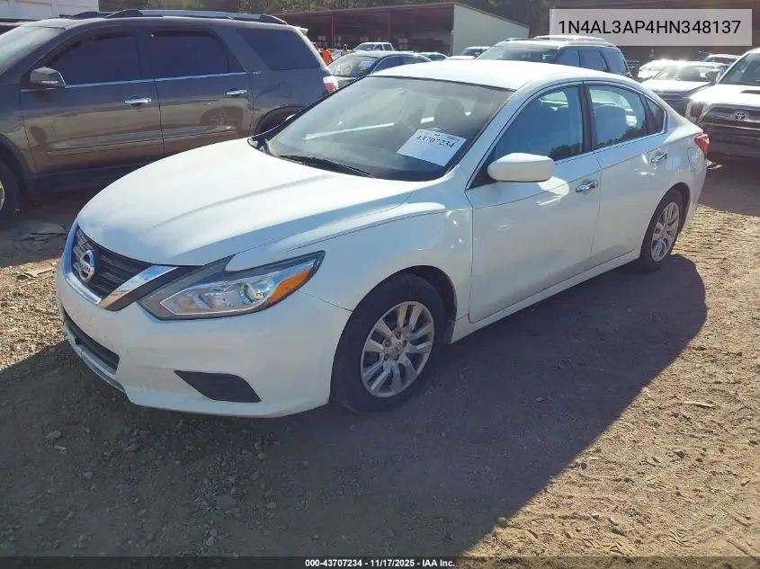1N4AL3AP4HN348137 2017 Nissan Altima 2.5 S