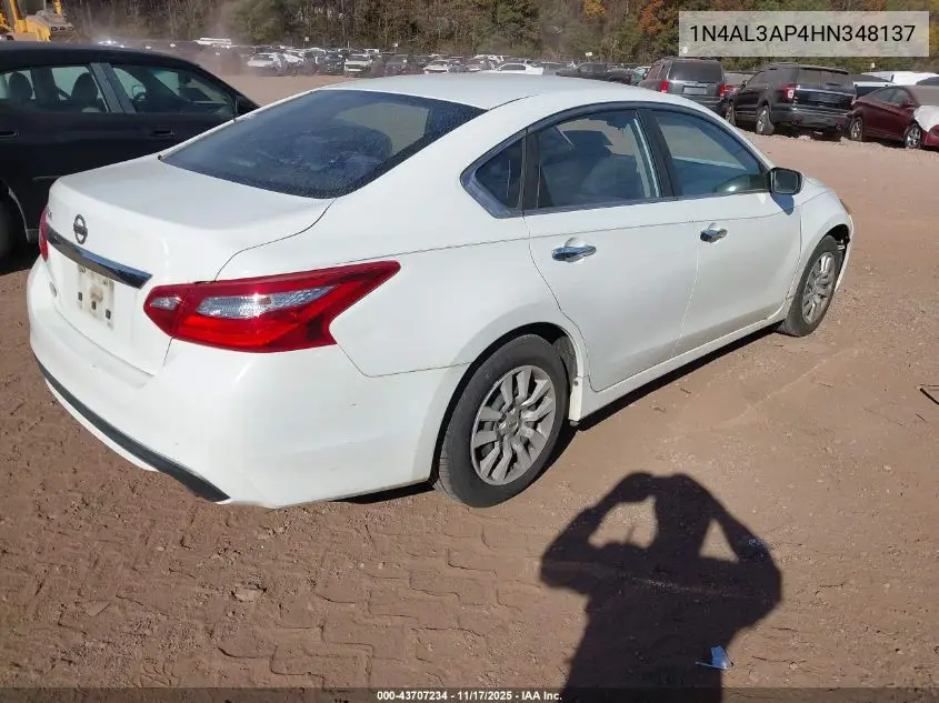 1N4AL3AP4HN348137 2017 Nissan Altima 2.5 S