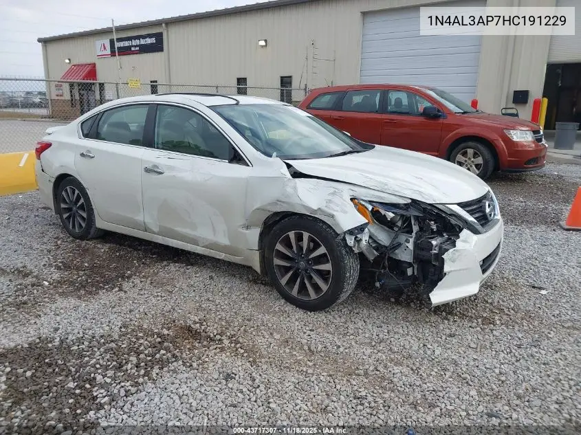 1N4AL3AP7HC191229 2017 Nissan Altima 2.5 Sl