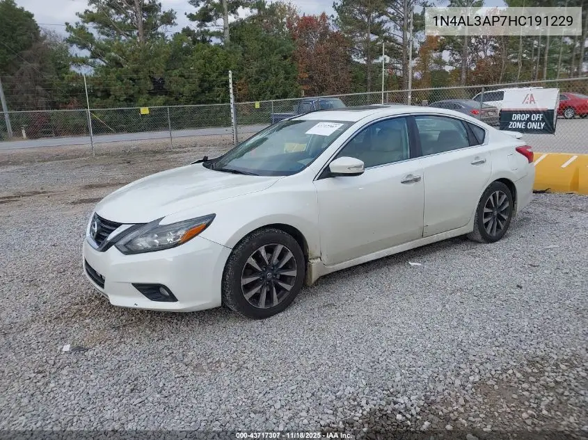 1N4AL3AP7HC191229 2017 Nissan Altima 2.5 Sl