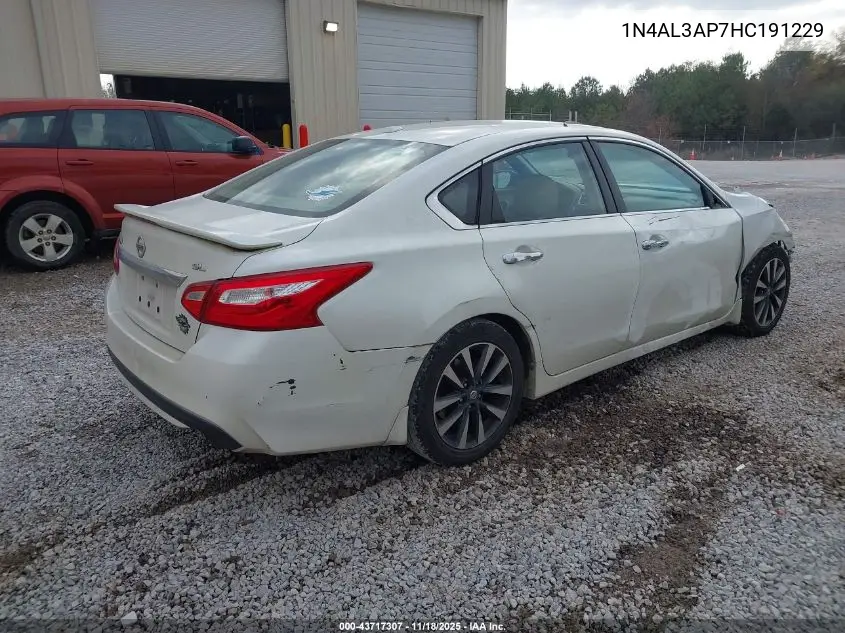 1N4AL3AP7HC191229 2017 Nissan Altima 2.5 Sl