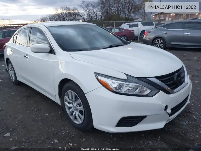 1N4AL3AP1HC116302 2017 Nissan Altima 2.5/2.5 S/2.5 Sl/2.5 Sr/2.5 Sv