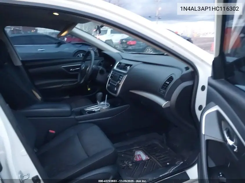1N4AL3AP1HC116302 2017 Nissan Altima 2.5/2.5 S/2.5 Sl/2.5 Sr/2.5 Sv