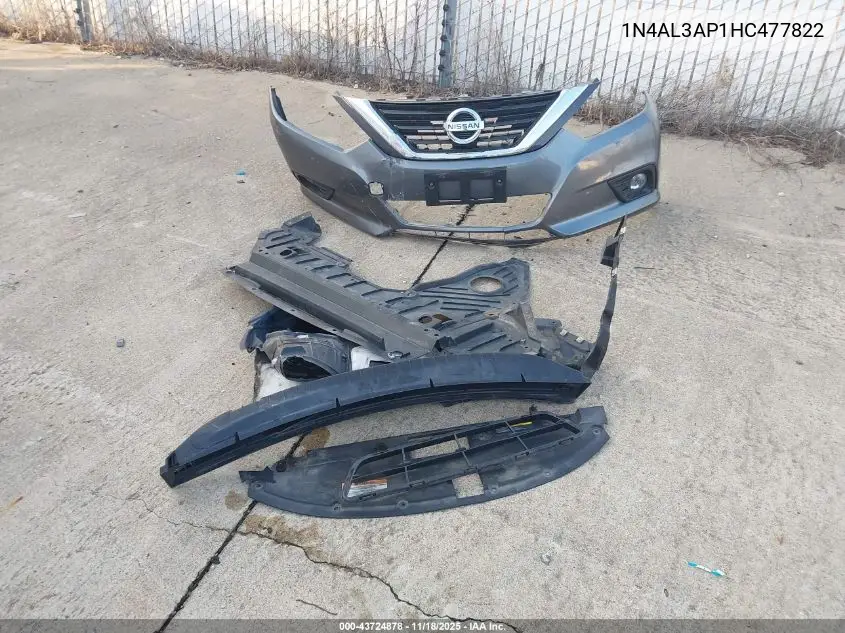 1N4AL3AP1HC477822 2017 Nissan Altima 2.5 Sv