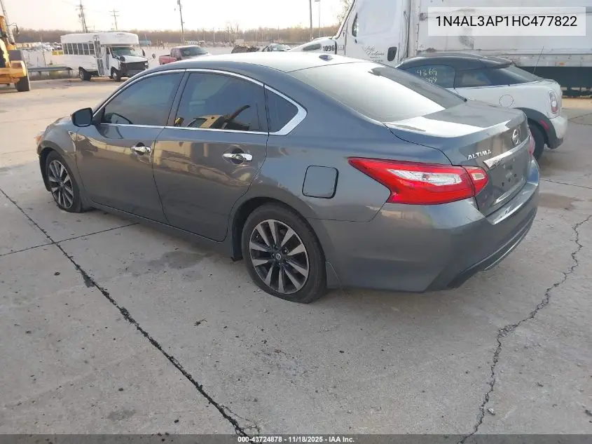 1N4AL3AP1HC477822 2017 Nissan Altima 2.5 Sv