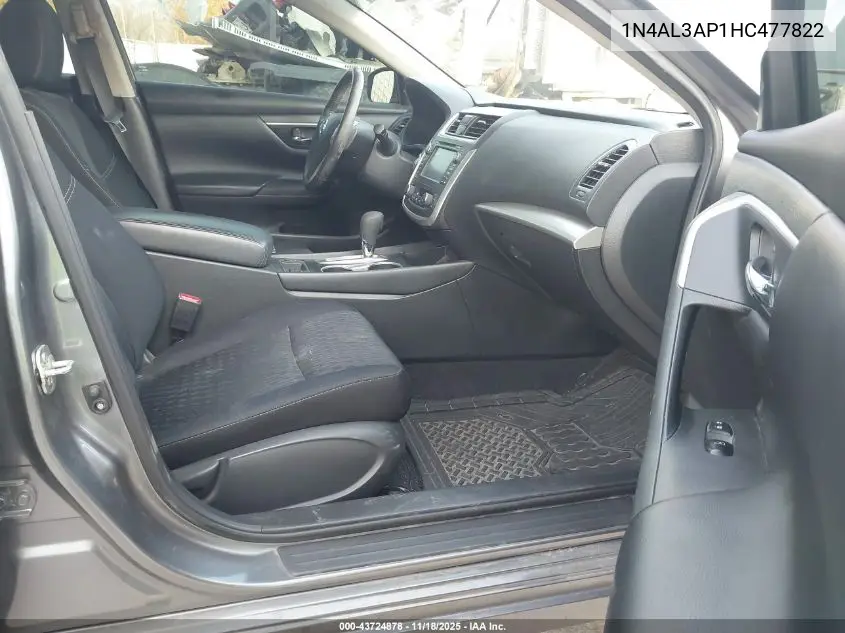 1N4AL3AP1HC477822 2017 Nissan Altima 2.5 Sv