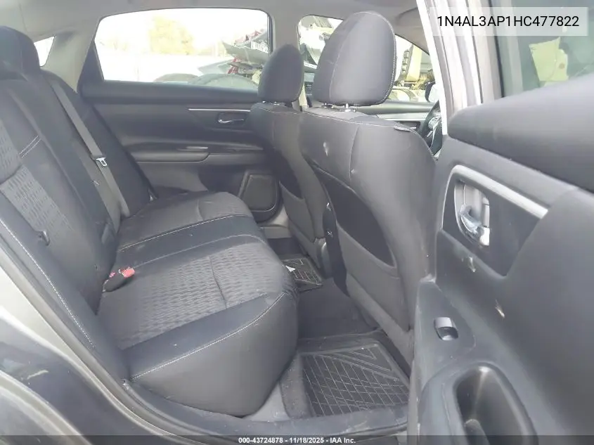 1N4AL3AP1HC477822 2017 Nissan Altima 2.5 Sv