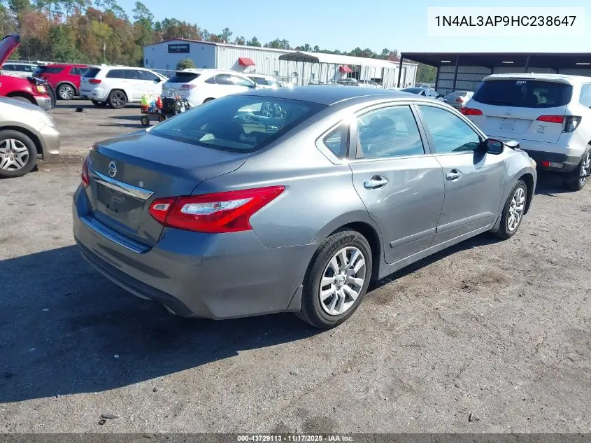 1N4AL3AP9HC238647 2017 Nissan Altima 2.5 S
