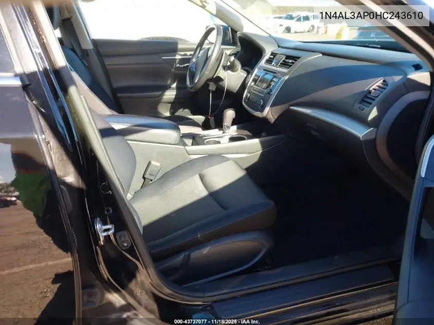 1N4AL3AP0HC243610 2017 Nissan Altima 2.5 Sr