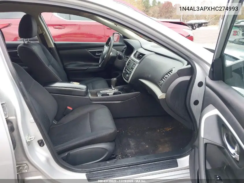 1N4AL3APXHC274993 2017 Nissan Altima 2.5 Sv