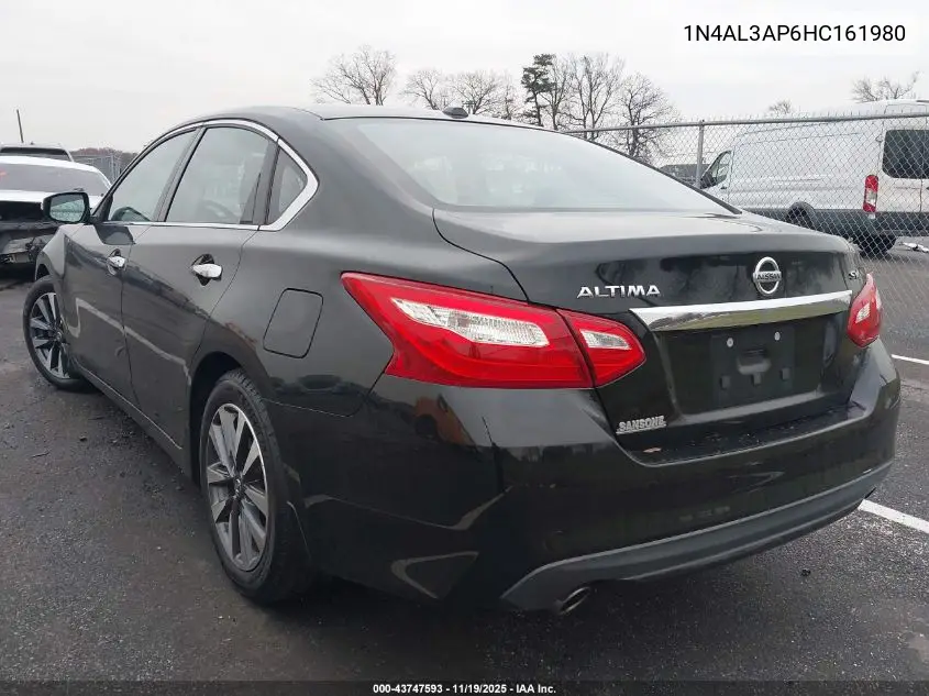 1N4AL3AP6HC161980 2017 Nissan Altima 2.5 Sv