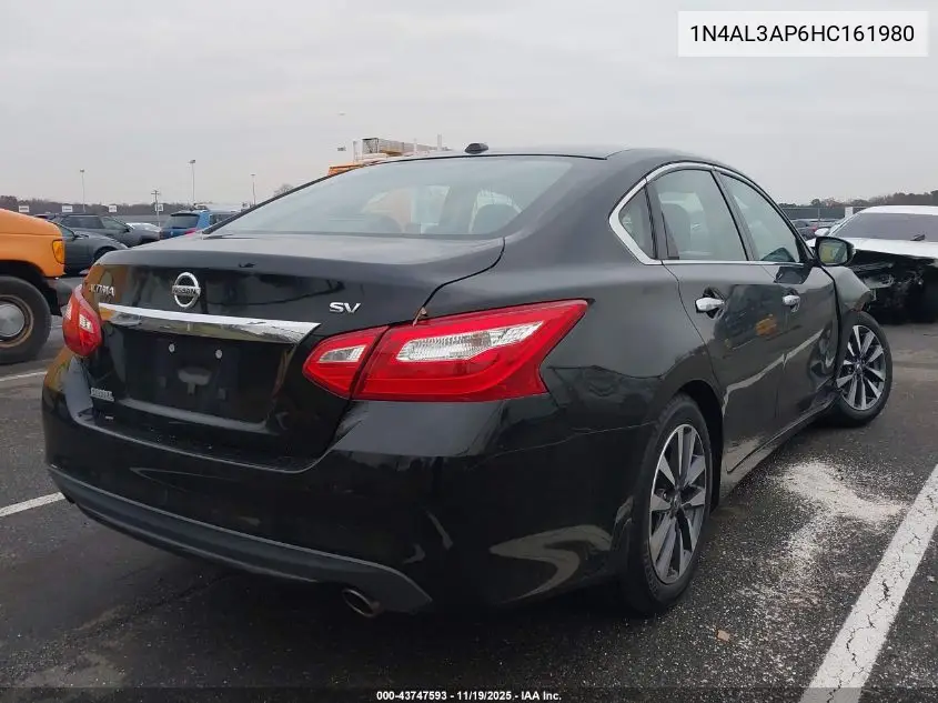 1N4AL3AP6HC161980 2017 Nissan Altima 2.5 Sv
