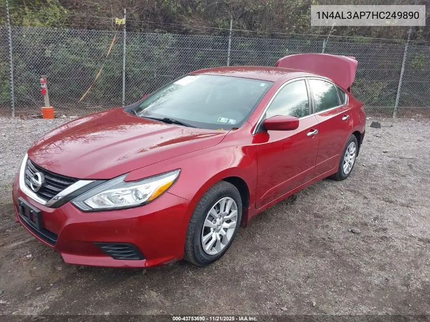 1N4AL3AP7HC249890 2017 Nissan Altima 2.5 S