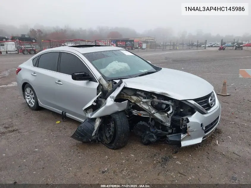 1N4AL3AP4HC145986 2017 Nissan Altima 2.5 S
