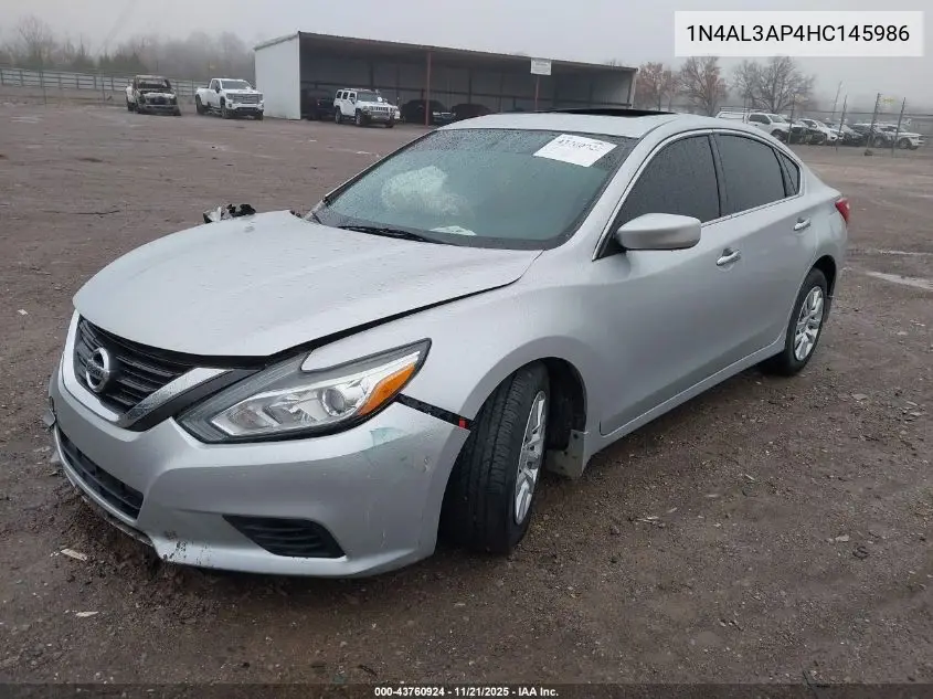 1N4AL3AP4HC145986 2017 Nissan Altima 2.5 S