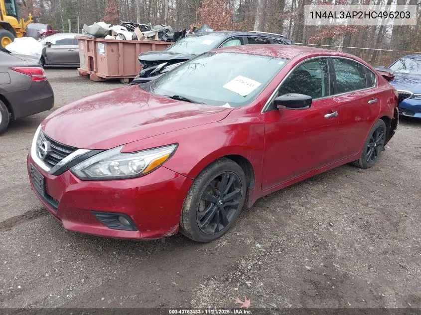 1N4AL3AP2HC496203 2017 Nissan Altima 2.5 Sr