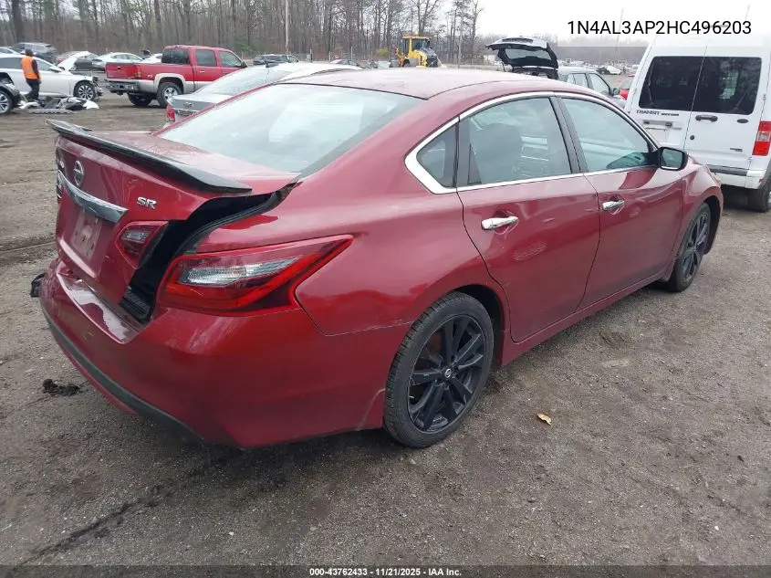 1N4AL3AP2HC496203 2017 Nissan Altima 2.5 Sr