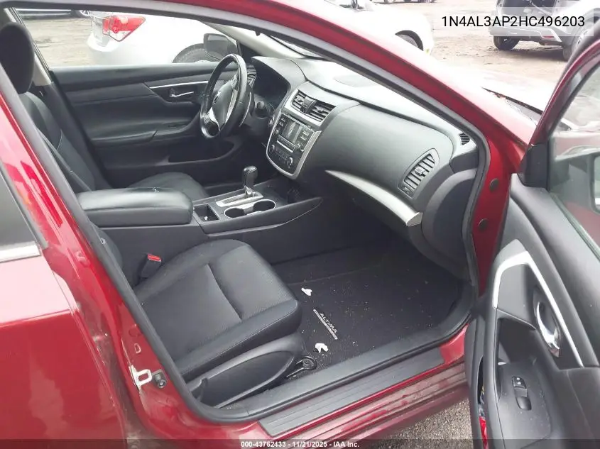 1N4AL3AP2HC496203 2017 Nissan Altima 2.5 Sr