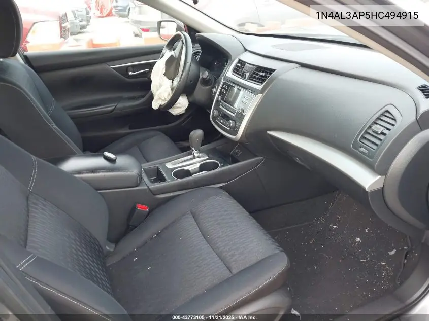1N4AL3AP5HC494915 2017 Nissan Altima 2.5 Sv