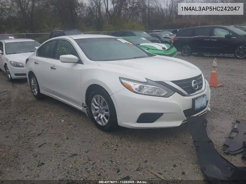 1N4AL3AP5HC242047 2017 Nissan Altima 2.5 S