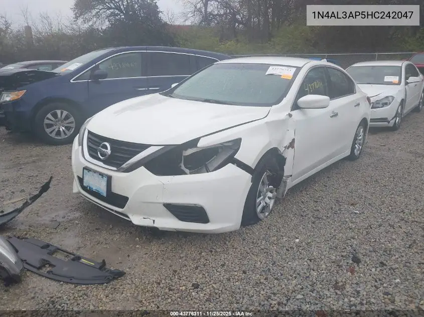 1N4AL3AP5HC242047 2017 Nissan Altima 2.5 S