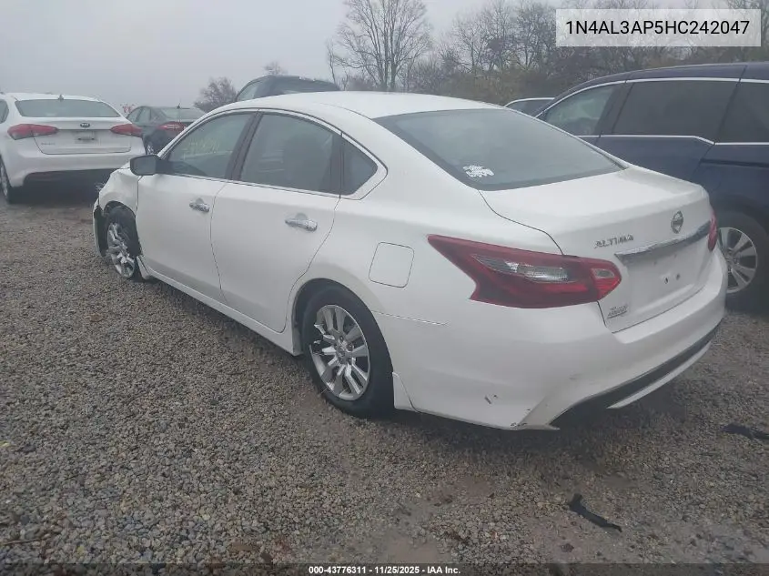 1N4AL3AP5HC242047 2017 Nissan Altima 2.5 S