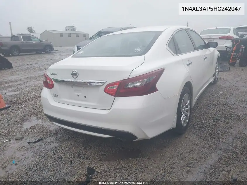 1N4AL3AP5HC242047 2017 Nissan Altima 2.5 S