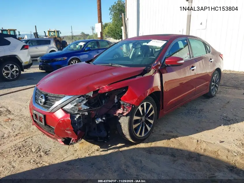 1N4AL3AP1HC153804 2017 Nissan Altima 2.5 Sl