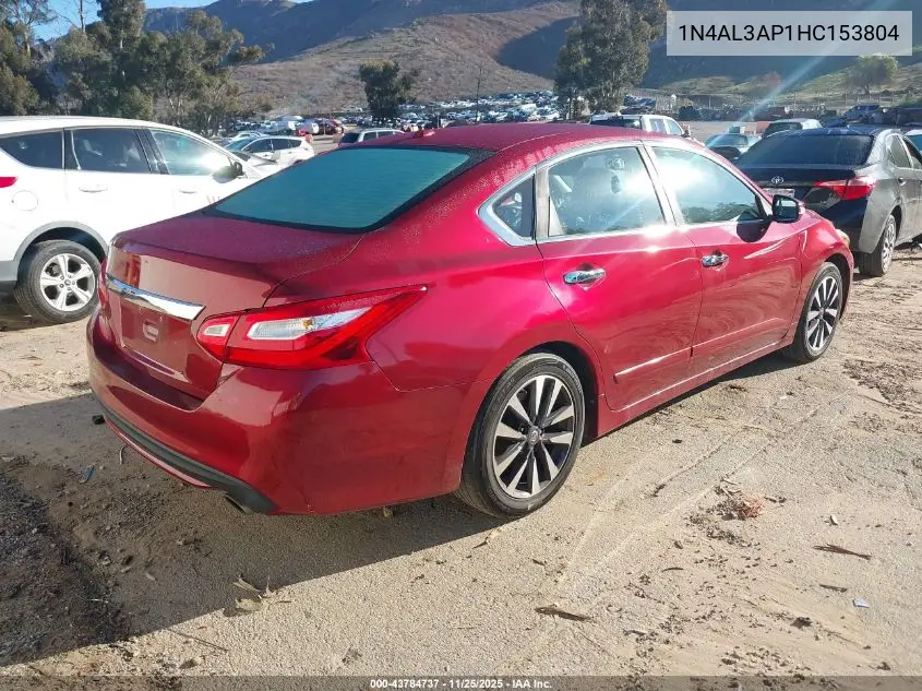 1N4AL3AP1HC153804 2017 Nissan Altima 2.5 Sl