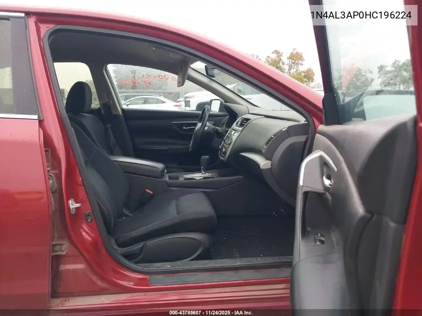 1N4AL3AP0HC196224 2017 Nissan Altima 2.5 Sv