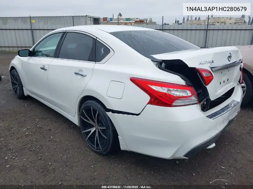 1N4AL3AP1HC280679 2017 Nissan Altima 2.5 S