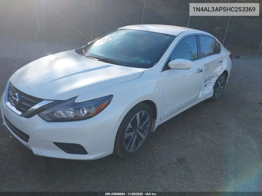 1N4AL3AP5HC253369 2017 Nissan Altima 2.5 Sr