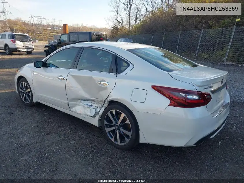 1N4AL3AP5HC253369 2017 Nissan Altima 2.5 Sr