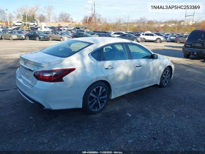 1N4AL3AP5HC253369 2017 Nissan Altima 2.5 Sr