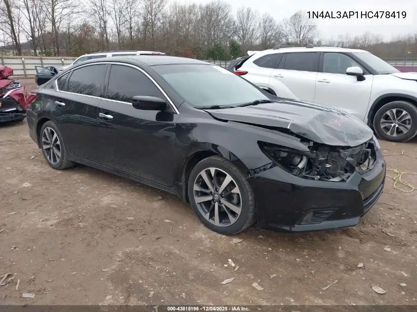 1N4AL3AP1HC478419 2017 Nissan Altima 2.5 Sr