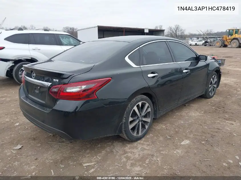 1N4AL3AP1HC478419 2017 Nissan Altima 2.5 Sr