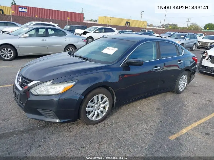 1N4AL3AP2HC493141 2017 Nissan Altima 2.5 S