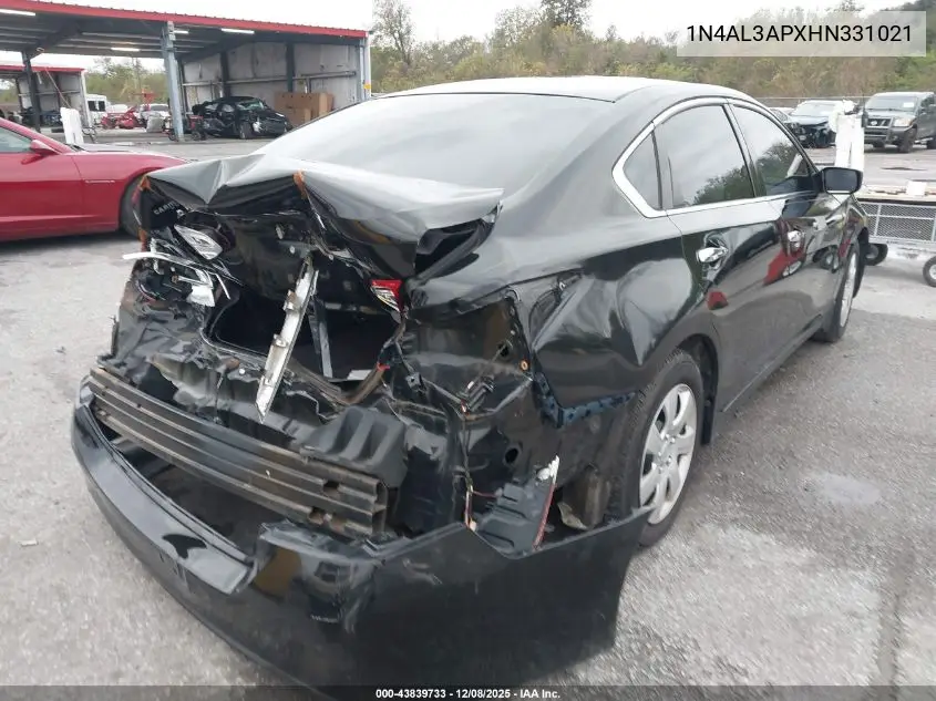1N4AL3APXHN331021 2017 Nissan Altima 2.5 S