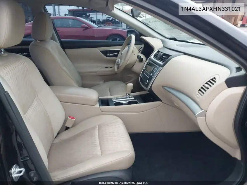 1N4AL3APXHN331021 2017 Nissan Altima 2.5 S