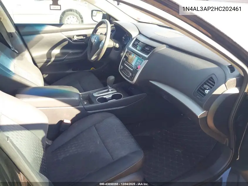 1N4AL3AP2HC202461 2017 Nissan Altima 2.5 Sv
