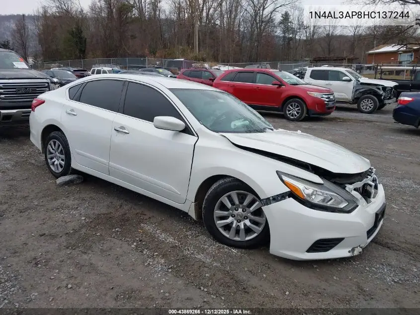 1N4AL3AP8HC137244 2017 Nissan Altima 2.5 S