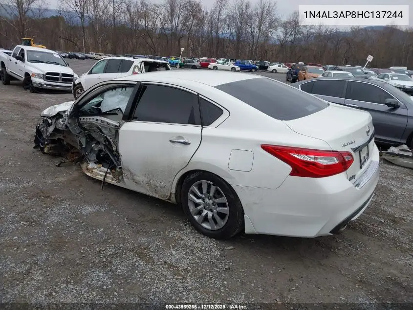 1N4AL3AP8HC137244 2017 Nissan Altima 2.5 S