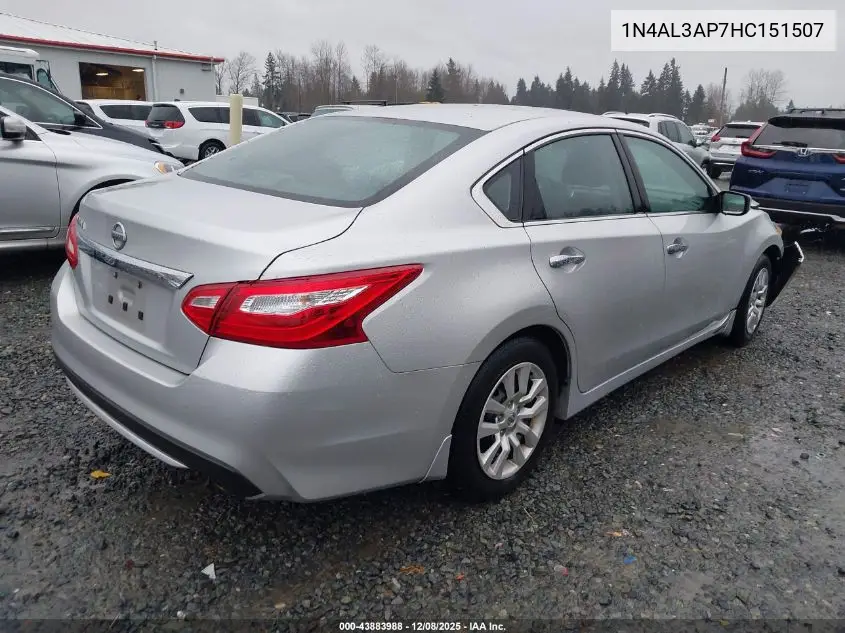 1N4AL3AP7HC151507 2017 Nissan Altima 2.5 S