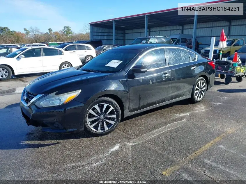 1N4AL3AP3HC184231 2017 Nissan Altima 2.5 Sl