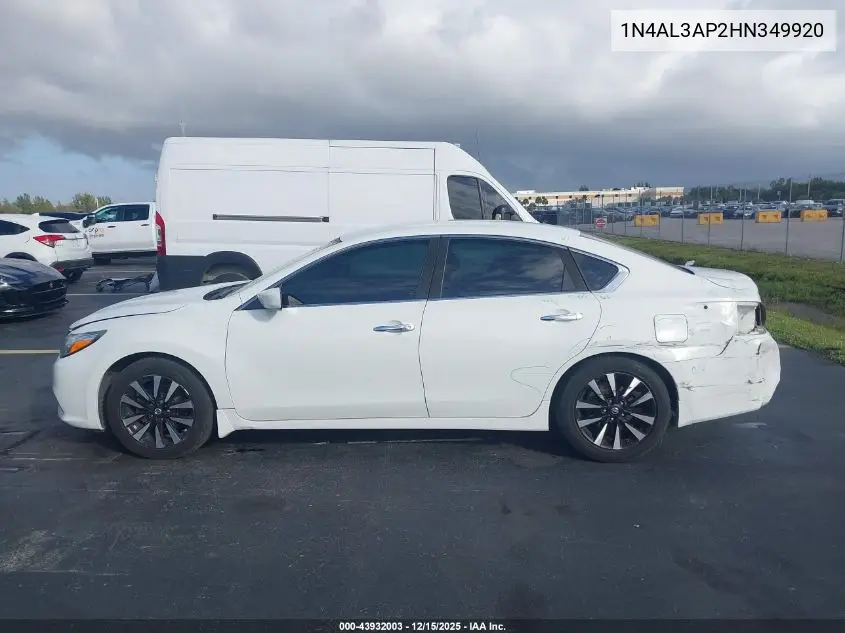 1N4AL3AP2HN349920 2017 Nissan Altima 2.5 S