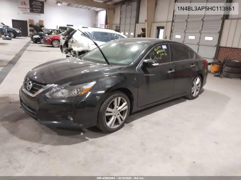1N4BL3AP5HC113861 2017 Nissan Altima 3.5 Sl/3.5 Sr