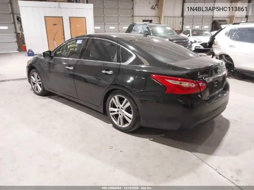 1N4BL3AP5HC113861 2017 Nissan Altima 3.5 Sl/3.5 Sr