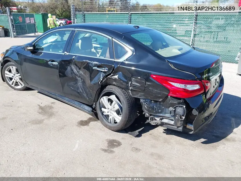 1N4BL3AP2HC136689 2017 Nissan Altima 3.5 Sl